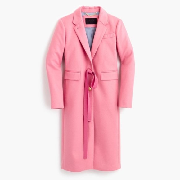 NWOT. J. Crew Collection wool / cashmere topcoat